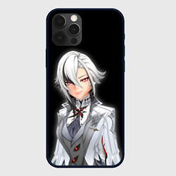 Чехол для iPhone 12 Pro Max Arlecchino, цвет: 3D-черный