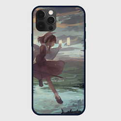 Чехол для iPhone 12 Pro Max Touhou Project Мико Рейму, цвет: 3D-черный