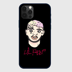 Чехол для iPhone 12 Pro Max Lil Peep rap music, цвет: 3D-черный