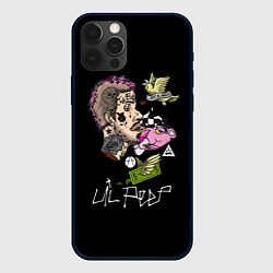 Чехол для iPhone 12 Pro Max Lil Peep рэпер, цвет: 3D-черный