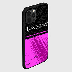 Чехол для iPhone 12 Pro Max Evanescence rock legends посередине, цвет: 3D-черный — фото 2