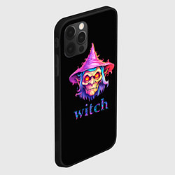 Чехол для iPhone 12 Pro Max Cartoon witch, цвет: 3D-черный — фото 2