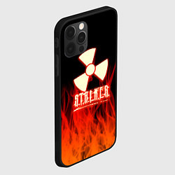 Чехол для iPhone 12 Pro Max Stalker 2 flame, цвет: 3D-черный — фото 2