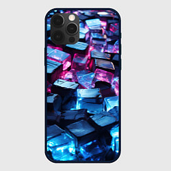 Чехол iPhone 12 Pro Max Стеклянные прозрачные камушки