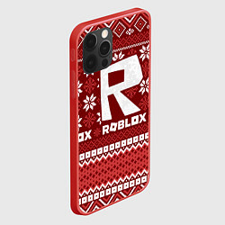 Чехол для iPhone 12 Pro Max Roblox christmas sweater, цвет: 3D-красный — фото 2