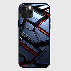 Чехол для iPhone 12 Pro Max Абстрактная красота, цвет: 3D-черный