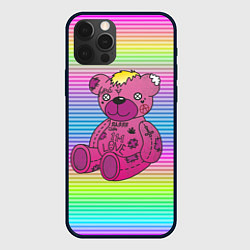 Чехол для iPhone 12 Pro Max Медвежонок Лил Пип, цвет: 3D-черный