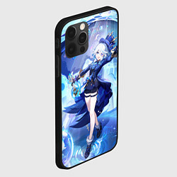 Чехол для iPhone 12 Pro Max Genshin Impact Furina, цвет: 3D-черный — фото 2