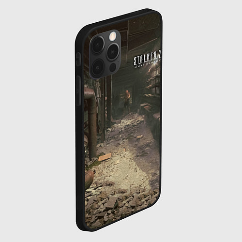 Чехол iPhone 12 Pro Max STALKER 2 контроллёр / 3D-Черный – фото 2