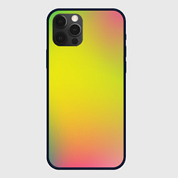 Чехол iPhone 12 Pro Max Желтый и зеленый градиент