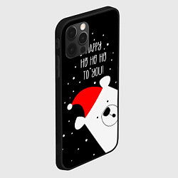 Чехол для iPhone 12 Pro Max Happy ho ho ho to you, цвет: 3D-черный — фото 2