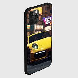 Чехол для iPhone 12 Pro Max GTA 6 porshe, цвет: 3D-черный — фото 2