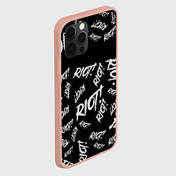 Чехол для iPhone 12 Pro Max Paramore alllogo, цвет: 3D-светло-розовый — фото 2