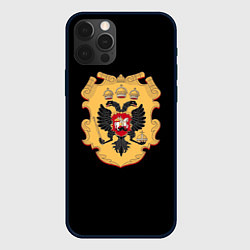 Чехол для iPhone 12 Pro Max Имперский герб символкика, цвет: 3D-черный