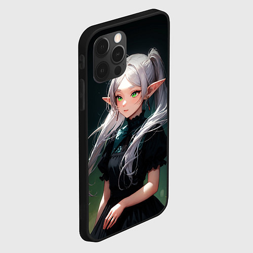 Чехол iPhone 12 Pro Max Фриерен во тьме / 3D-Черный – фото 2