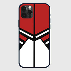 Чехол для iPhone 12 Pro Max Советский спорт с полосами, цвет: 3D-черный