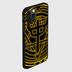 Чехол для iPhone 12 Pro Max Invincible Shield icon - Judas Priest, цвет: 3D-черный — фото 2