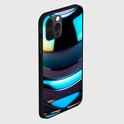 Чехол для iPhone 12 Pro Max Шар с отражениями, цвет: 3D-черный — фото 2