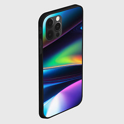 Чехол для iPhone 12 Pro Max Голографический материал, цвет: 3D-черный — фото 2
