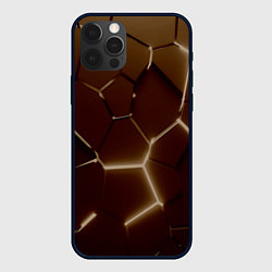 Чехол iPhone 12 Pro Max Ретро плиты разломы прошлого