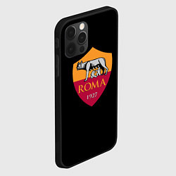 Чехол для iPhone 12 Pro Max Roma fc club sport, цвет: 3D-черный — фото 2