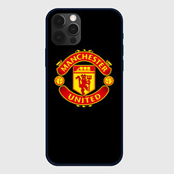Чехол для iPhone 12 Pro Max Manchester United fc club, цвет: 3D-черный