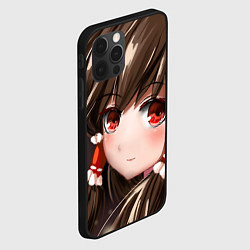 Чехол для iPhone 12 Pro Max Touhou Project Рейму Cute, цвет: 3D-черный — фото 2