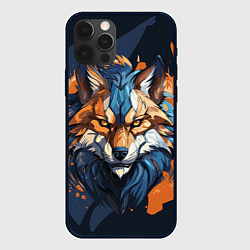 Чехол для iPhone 12 Pro Max Мудрый волк, цвет: 3D-черный