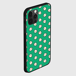 Чехол для iPhone 12 Pro Max Милые пельмешки, цвет: 3D-черный — фото 2