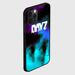 Чехол для iPhone 12 Pro Max Dayz неоновый космос, цвет: 3D-черный — фото 2