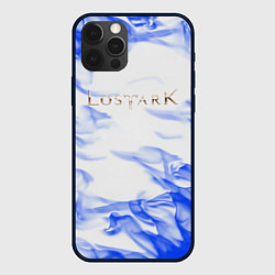 Чехол для iPhone 12 Pro Max Lostark flame blue, цвет: 3D-черный