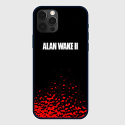 Чехол iPhone 12 Pro Max Alan wake писатель гейм краски