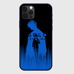 Чехол для iPhone 12 Pro Max Sung Jin Woo blue Shadow, цвет: 3D-черный