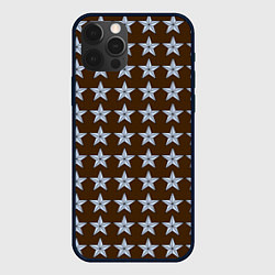 Чехол для iPhone 12 Pro Max Звезды героям и защитникам, цвет: 3D-черный