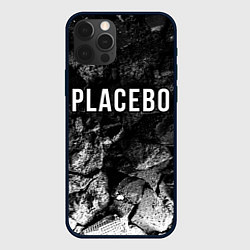 Чехол для iPhone 12 Pro Max Placebo black graphite, цвет: 3D-черный