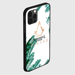 Чехол для iPhone 12 Pro Max Assasins creed mirage game pattern, цвет: 3D-черный — фото 2