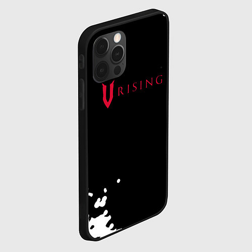 Чехол iPhone 12 Pro Max V Rising краски / 3D-Черный – фото 2