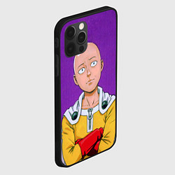 Чехол для iPhone 12 Pro Max Realistic Saitama, цвет: 3D-черный — фото 2