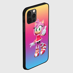 Чехол для iPhone 12 Pro Max Соник Эми Роуз, цвет: 3D-черный — фото 2