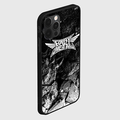 Чехол iPhone 12 Pro Max Babymetal black graphite / 3D-Черный – фото 2