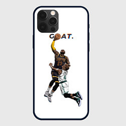 Чехол для iPhone 12 Pro Max Goat 23 - LeBron James, цвет: 3D-черный