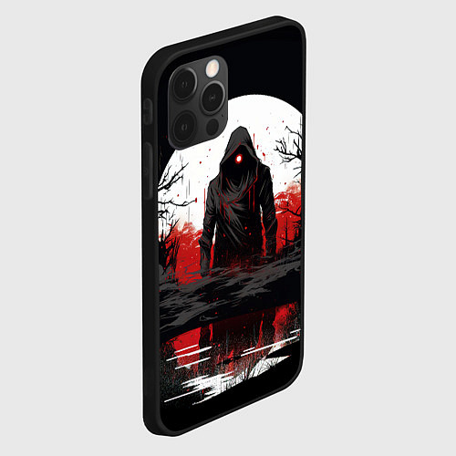 Чехол iPhone 12 Pro Max Stalker 2 ghost / 3D-Черный – фото 2