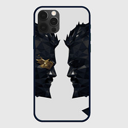 Чехол iPhone 12 Pro Max Адам Дженсен в отражении deus ex
