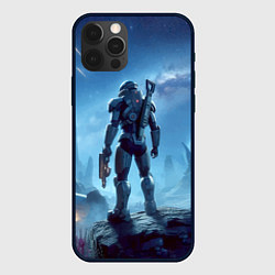 Чехол для iPhone 12 Pro Max Mass Effect - ai art, цвет: 3D-черный