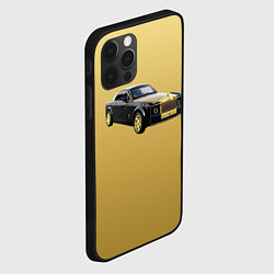 Чехол для iPhone 12 Pro Max Rolls-Royce Sweptaill, цвет: 3D-черный — фото 2