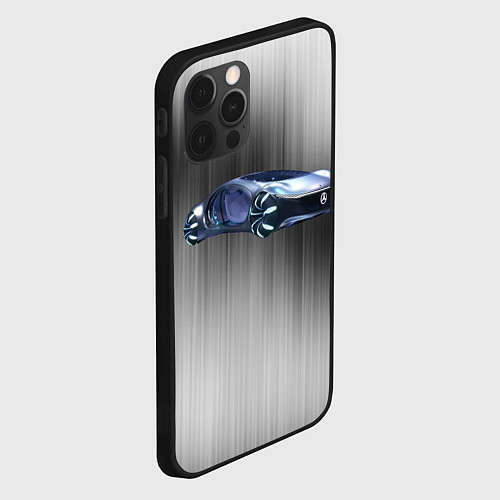 Чехол iPhone 12 Pro Max Mercedes-benz AVTR / 3D-Черный – фото 2