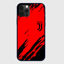 Чехол для iPhone 12 Pro Max Juventus краски спорт фк, цвет: 3D-черный