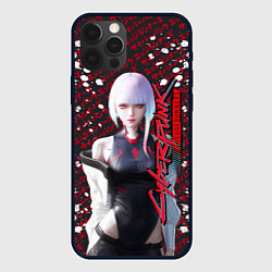Чехол для iPhone 12 Pro Max Lucyna Kushinada - Cyberpunk: Edgerunners, цвет: 3D-черный