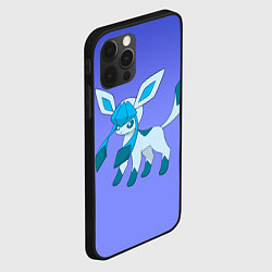 Чехол для iPhone 12 Pro Max Glaceon Pokemon, цвет: 3D-черный — фото 2