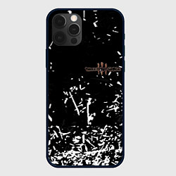 Чехол для iPhone 12 Pro Max Three days grace краски, цвет: 3D-черный